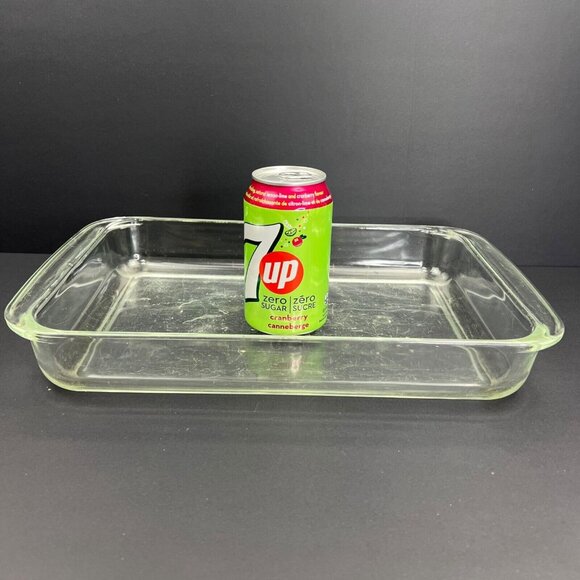 Vintage‎ PYREX #233-N Clear Glass 3qt Casserole Baking Dish - Picture 2 of 7